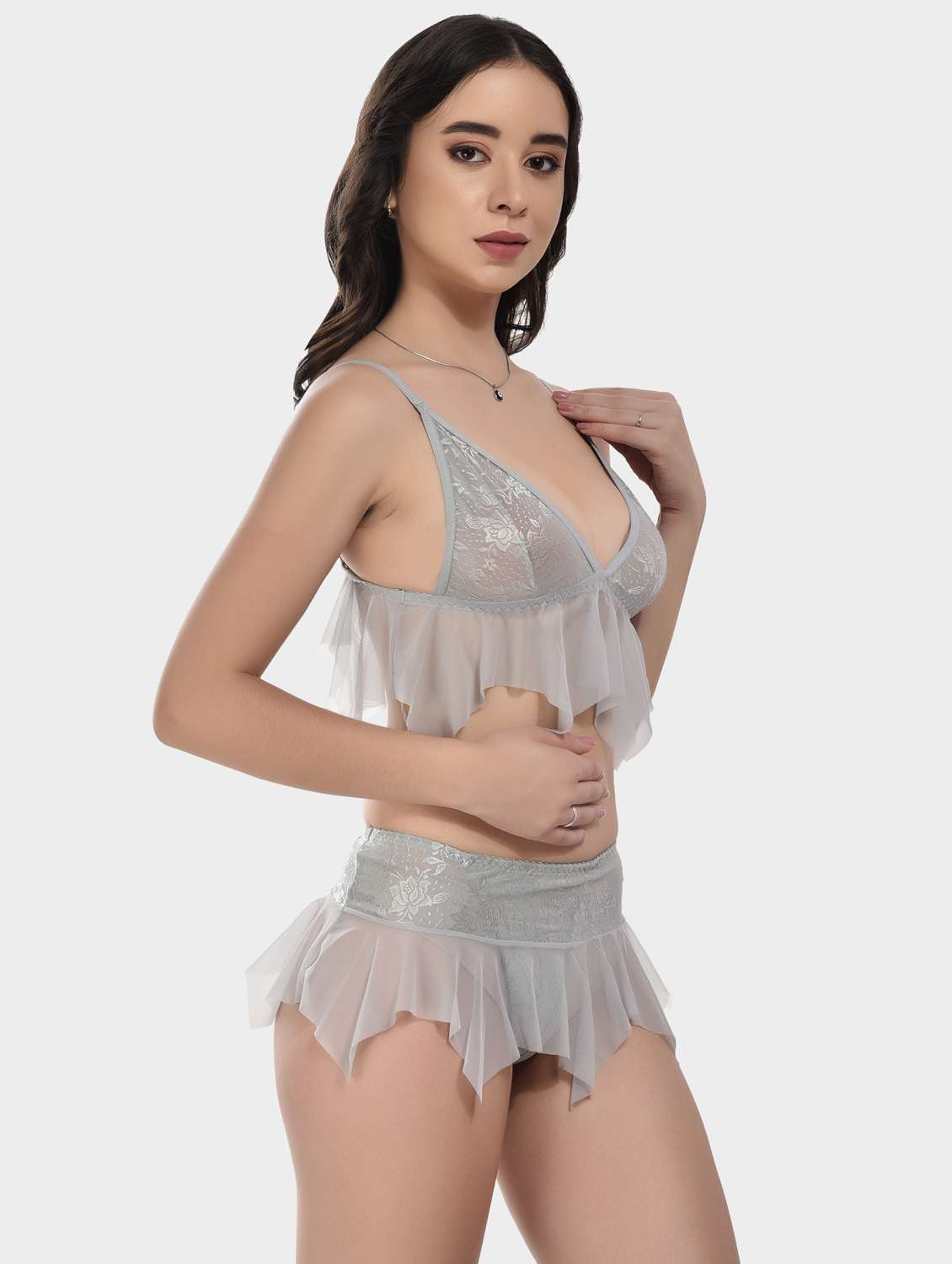 pack of 2 bralette and thoung set - 20611932 -  Standard Image - 1