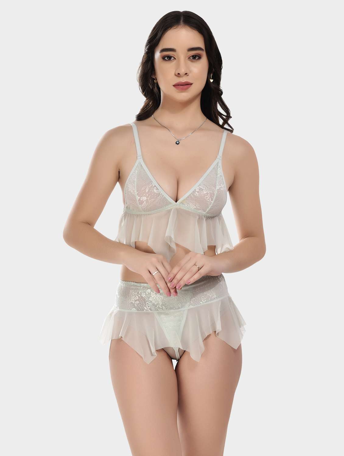 pack of 2 bralette and thongs set - 20611936 -  Standard Image - 1