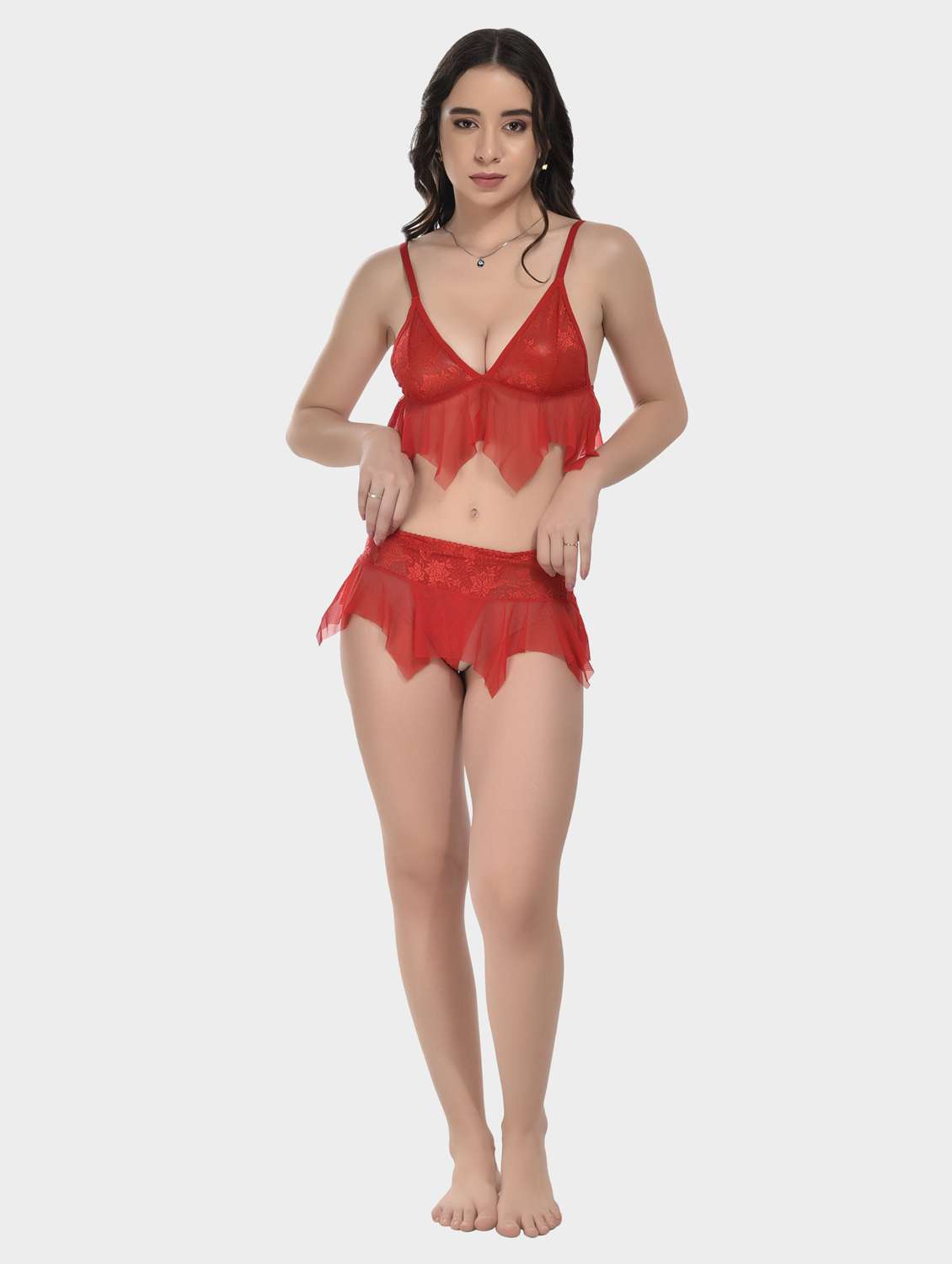 pack of 2 bralette and thongs set - 20611942 -  Standard Image - 4