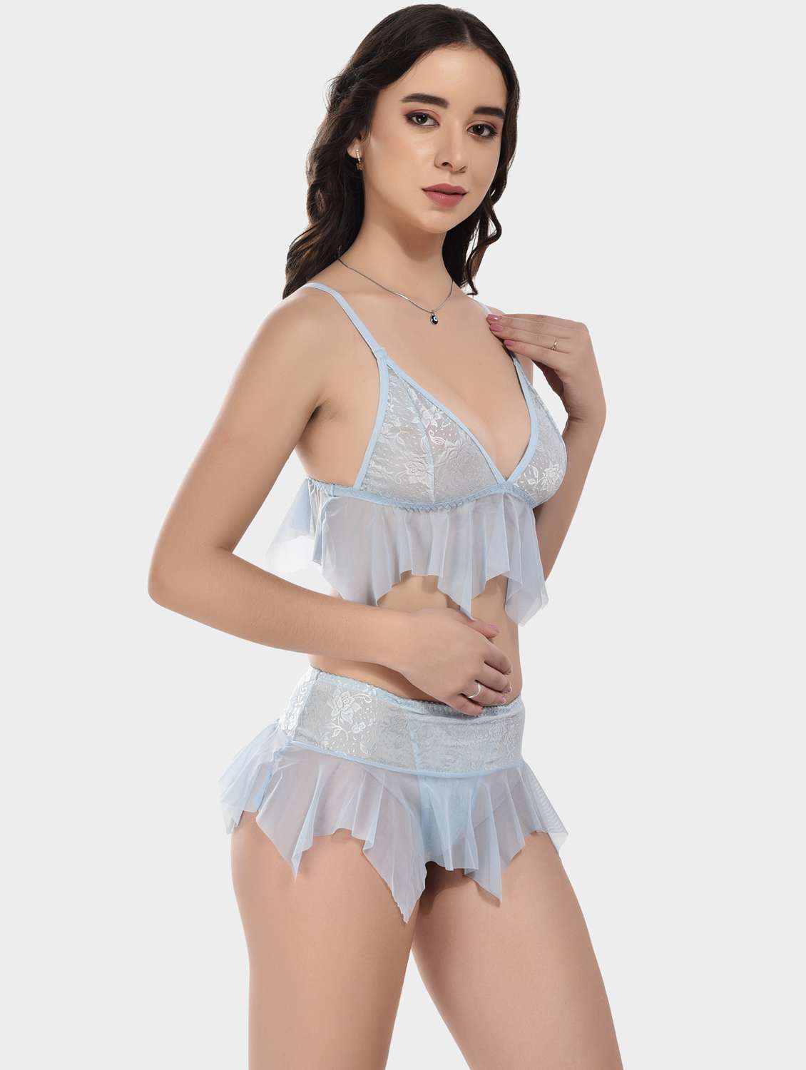 pack of 2 bralette and thongs set - 20611948 -  Standard Image - 1
