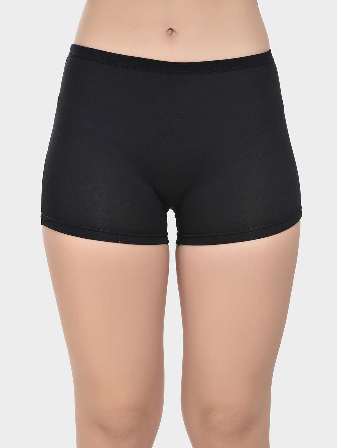 pack of 3 solid boy shorts panties - 20612260 -  Standard Image - 1