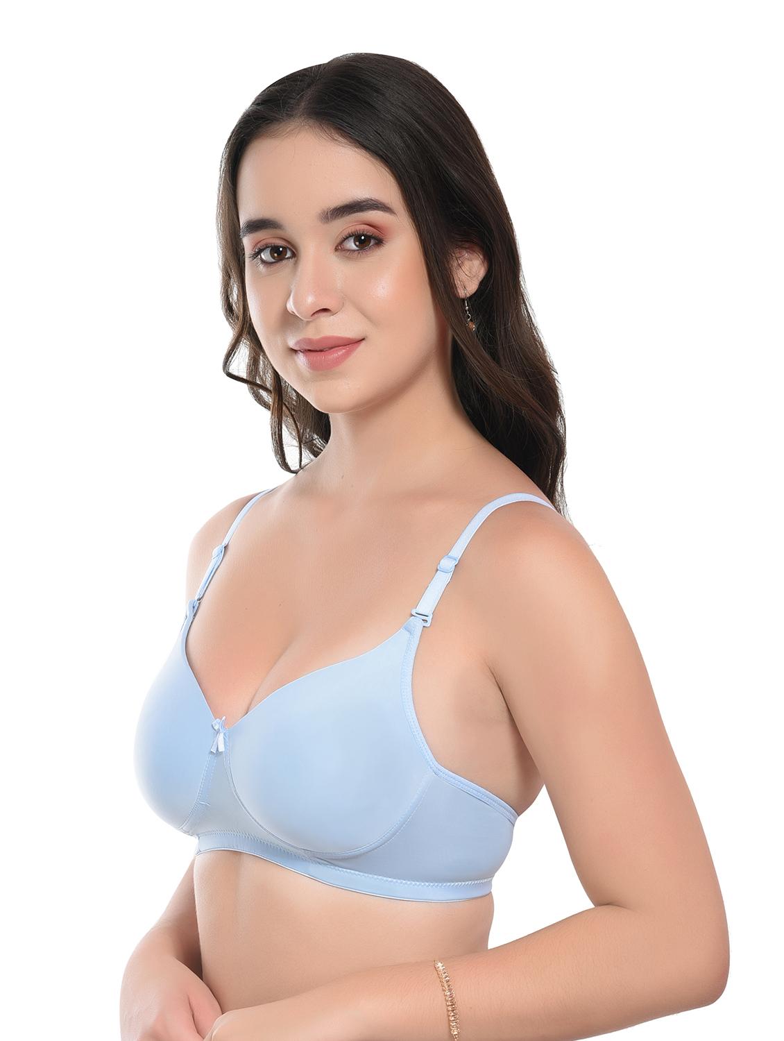 purist blue lycra push up bra - 20612406 - Standard Image - 1