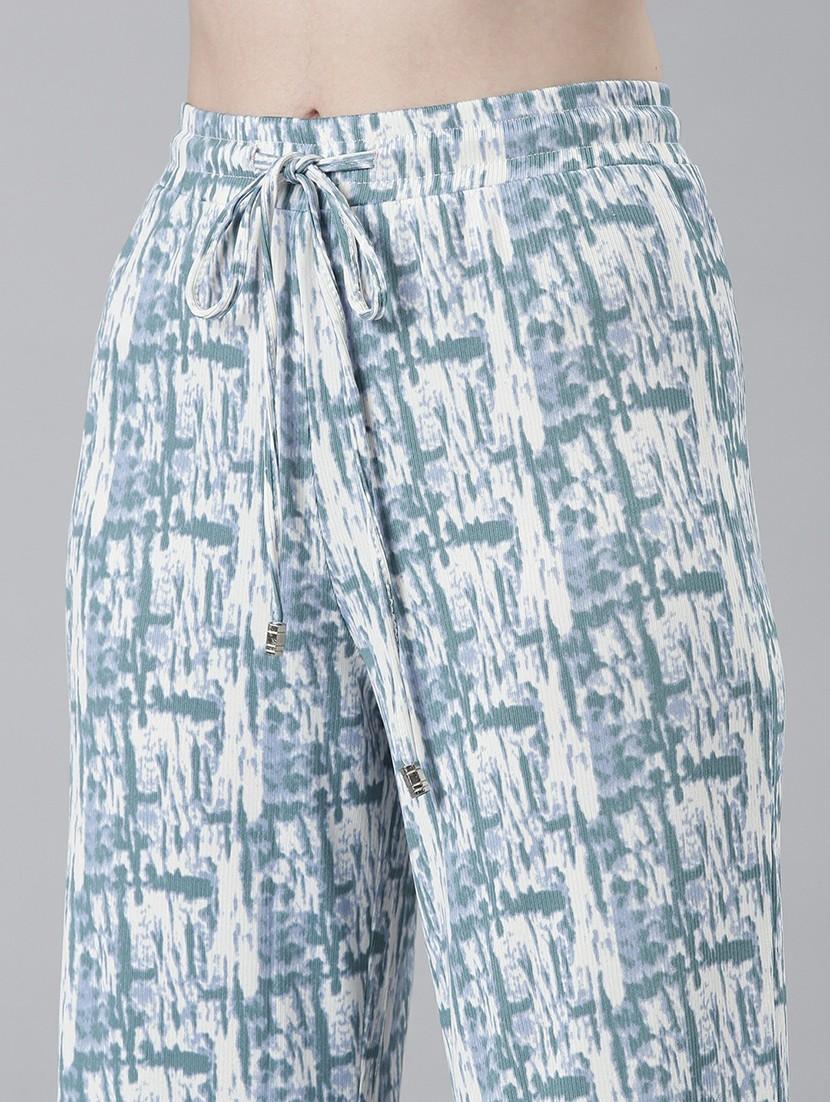 women printed top and trouser co-ord set - 20612644 - Standard Image - 6