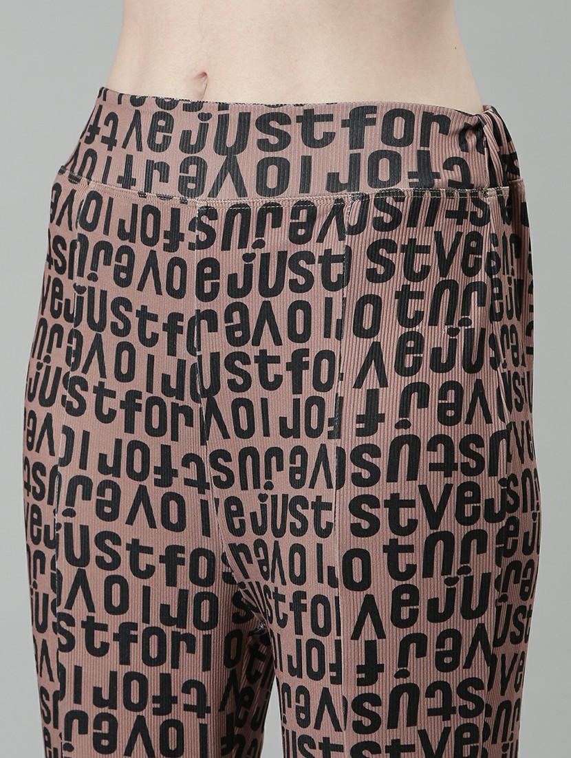 women typographic top and trouser co-ord set - 20612646 - Standard Image - 6