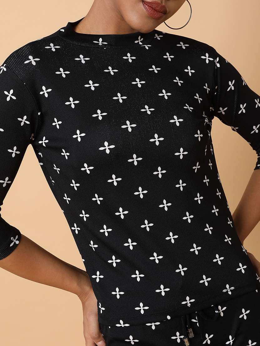 women printed top and trouser co-ord set - 20612654 -  Standard Image - 6