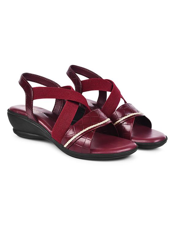 women back strap sandal - 20614465 -  Standard Image - 1