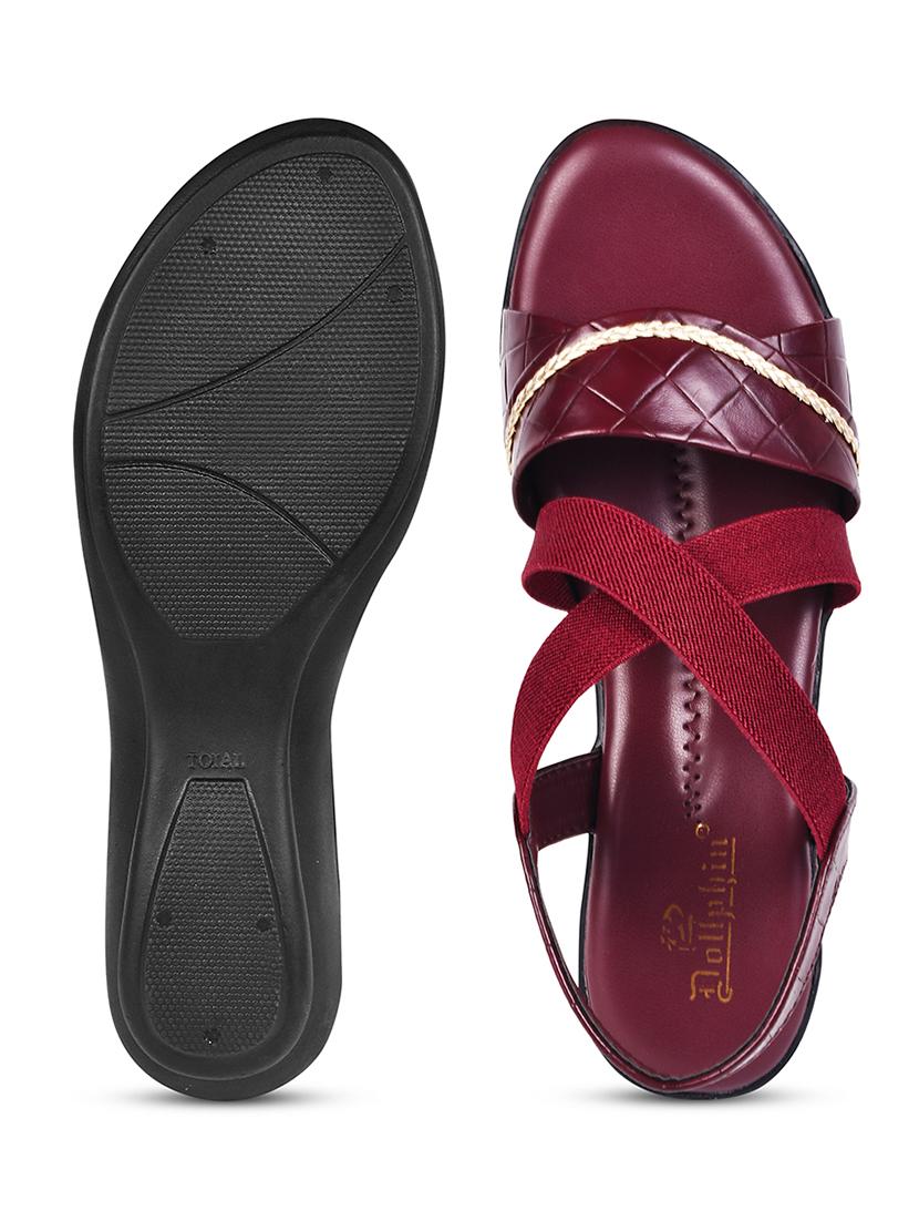 women back strap sandal - 20614465 - Standard Image - 6