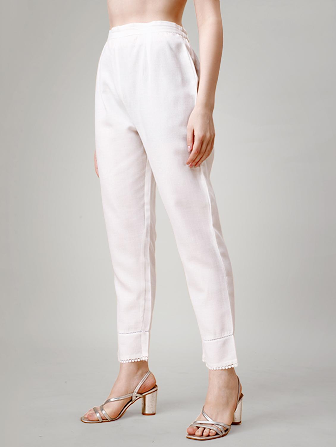 peach three quarter sleeve kurta pant set - 20615253 - Standard Image - 4