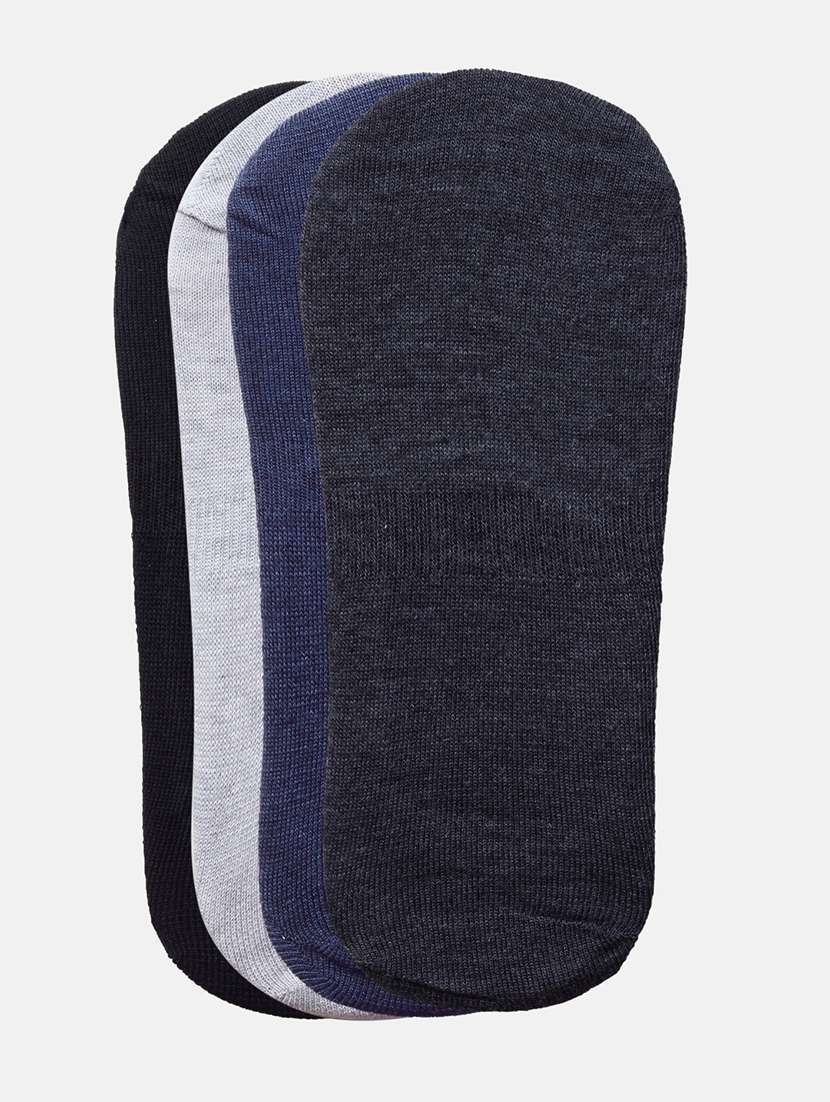 pack of 4 no show socks - 20615318 -  Standard Image - 1