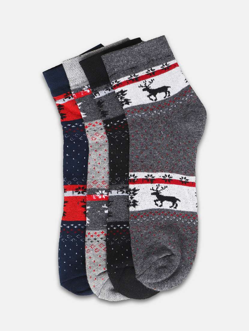 men ankle length socks combo - 20615329 -  Standard Image - 1