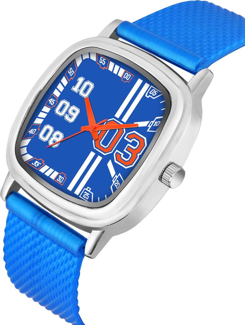 square dial analog watch for men - 20616502 -  Standard Image - 1