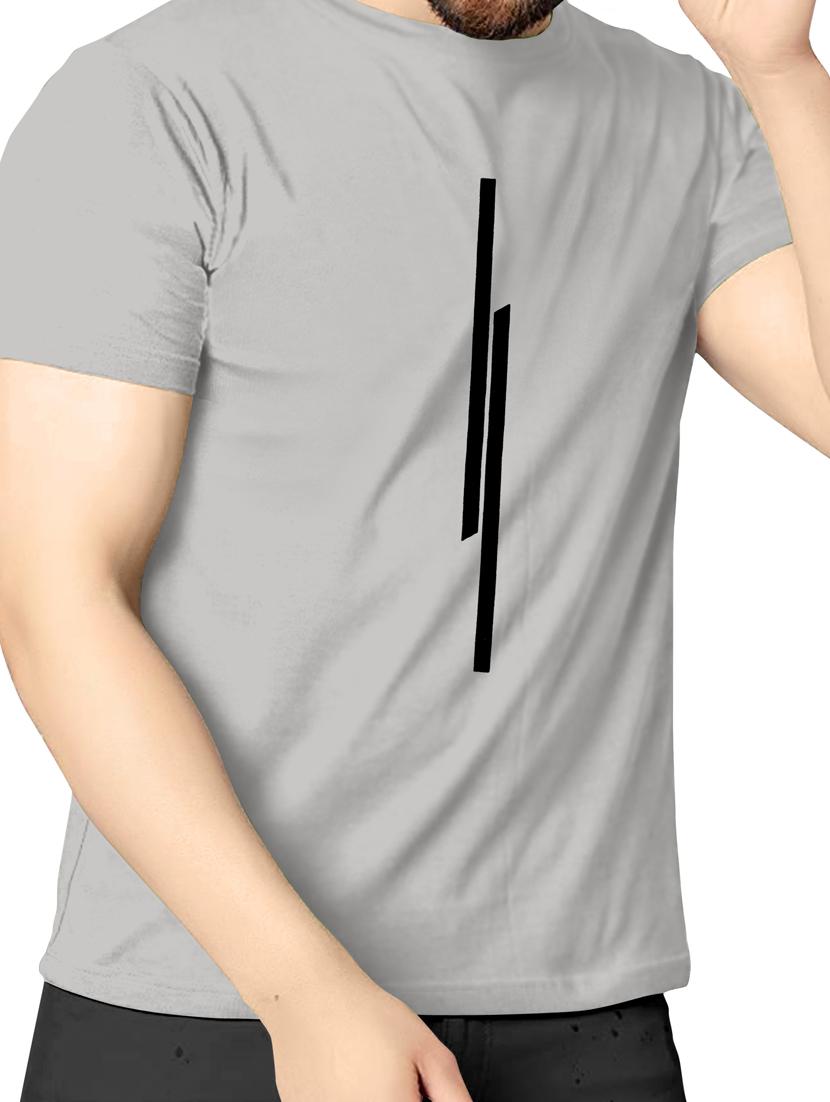 men front print crew neck t-shirt - 20616544 - Standard Image - 4