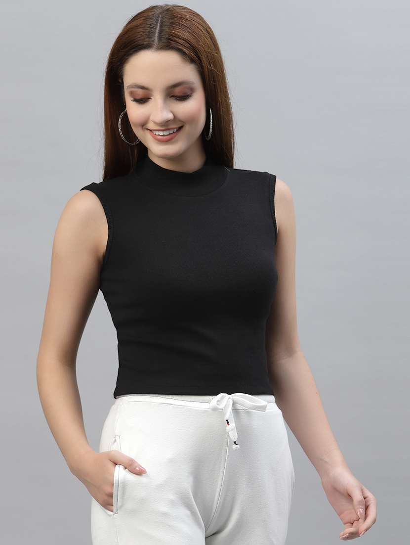 women set of 2 black casual top - 20617653 - Standard Image - 4