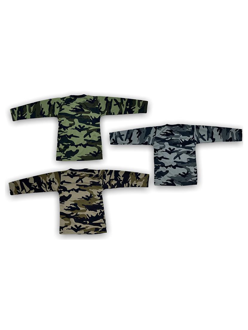 unisex printed long sleeves t-shirt - 20622857 - Standard Image - 1