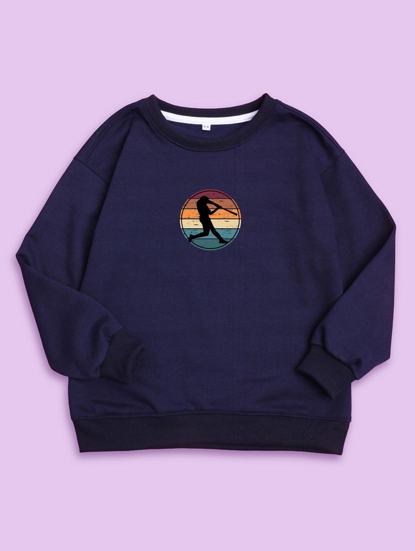 kids round neck graphic regular sweatshirt - 20623810 - Standard Image - 1