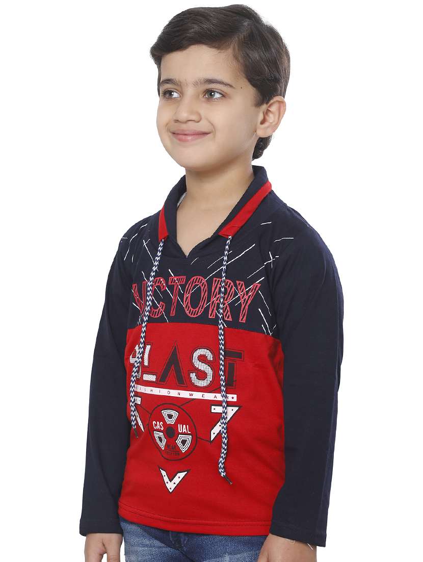 boy color block t-shirt - 20625776 -  Standard Image - 1