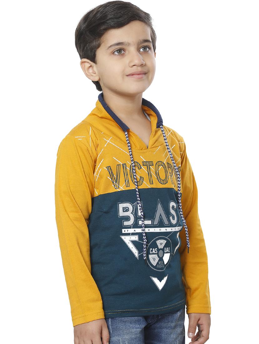 boys typographic print t-shirt - 20625780 -  Standard Image - 1