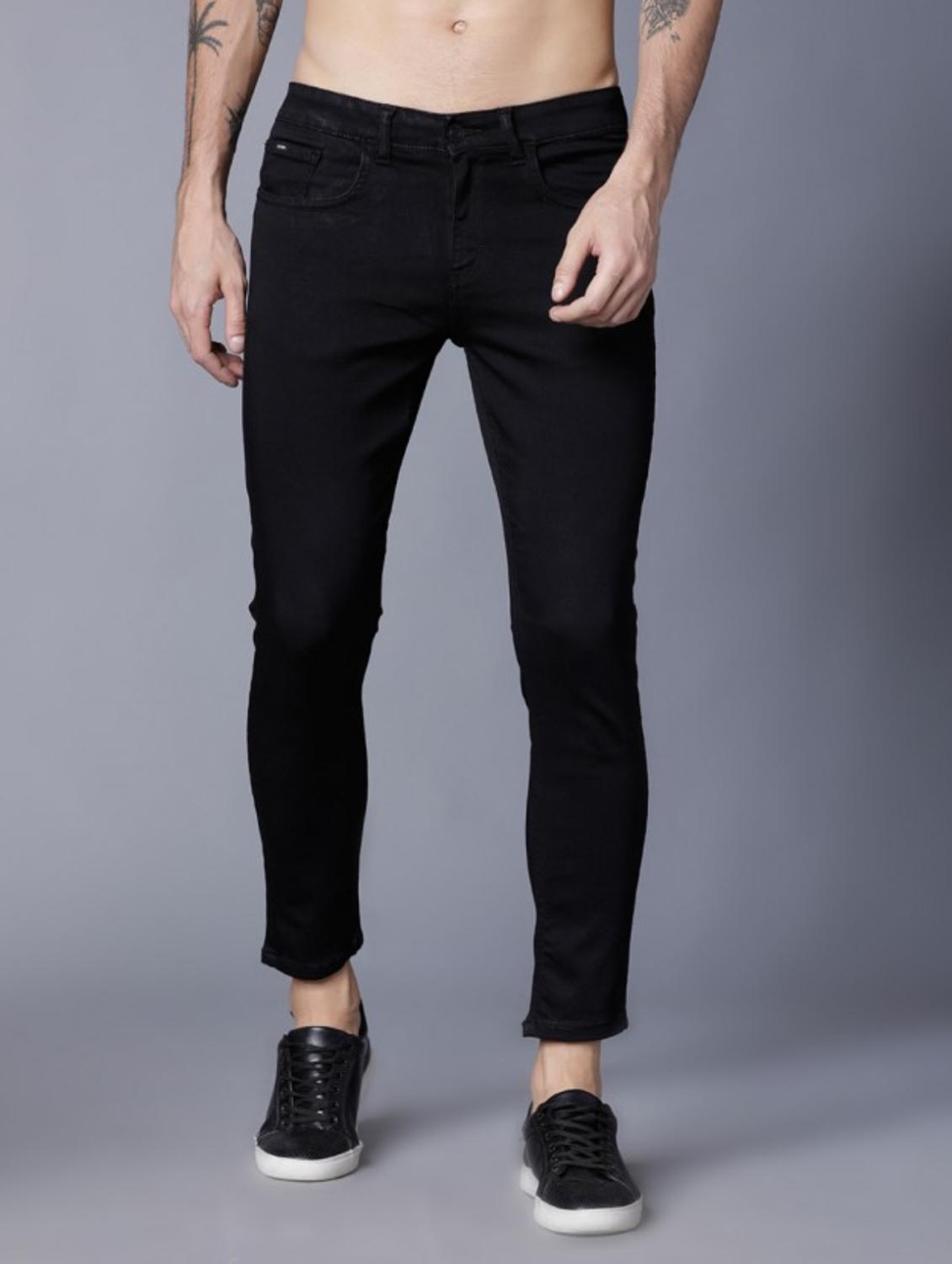 mens slim fit plain jeans - 20625818 -  Zoom Image - 0