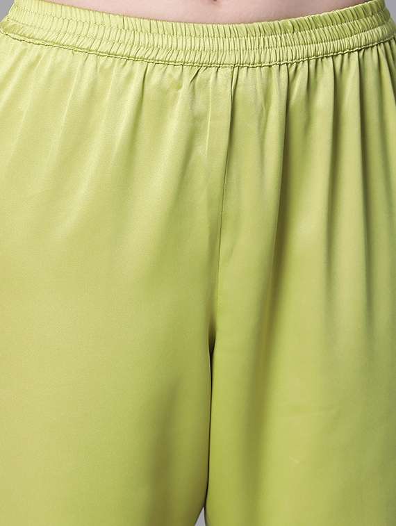 women solid mid rise pajama - 20626599 - Standard Image - 4