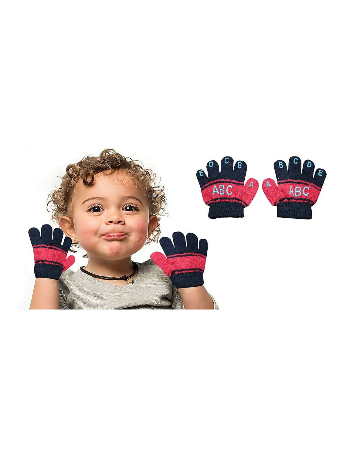 combos pack of multi color gloves - 20626848 - Standard Image - 1