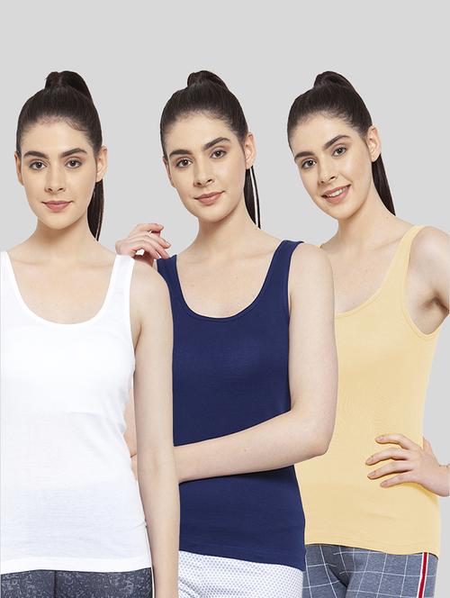 multi colored cotton tank top - 20627572 - Standard Image - 0