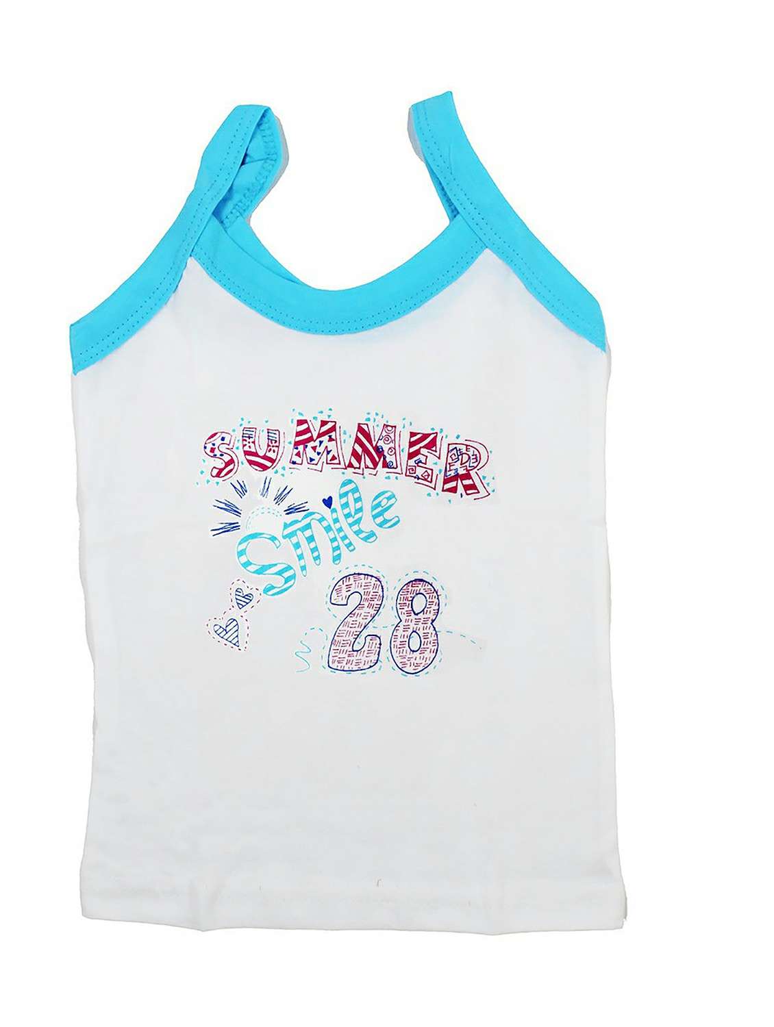 kids cotton blend printed spaghetti combo - 20628121 -  Standard Image - 1