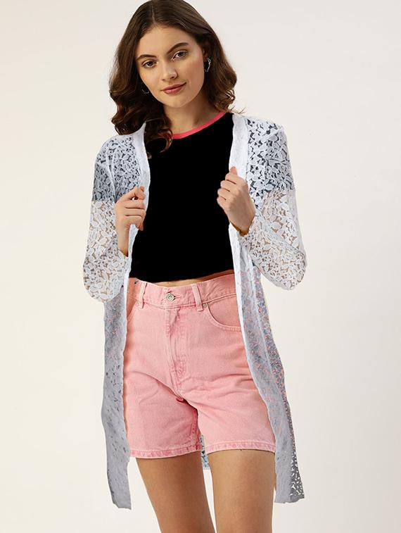 women white self design shrug - 20638868 -  Zoom Image - 0