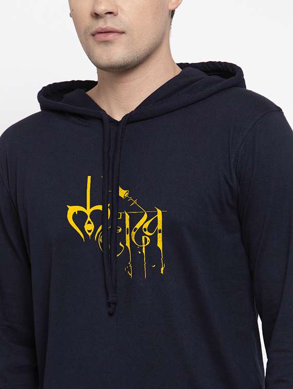 pack of 2 chest print hooded sweatshirt - 20639572 - Standard Image - 4