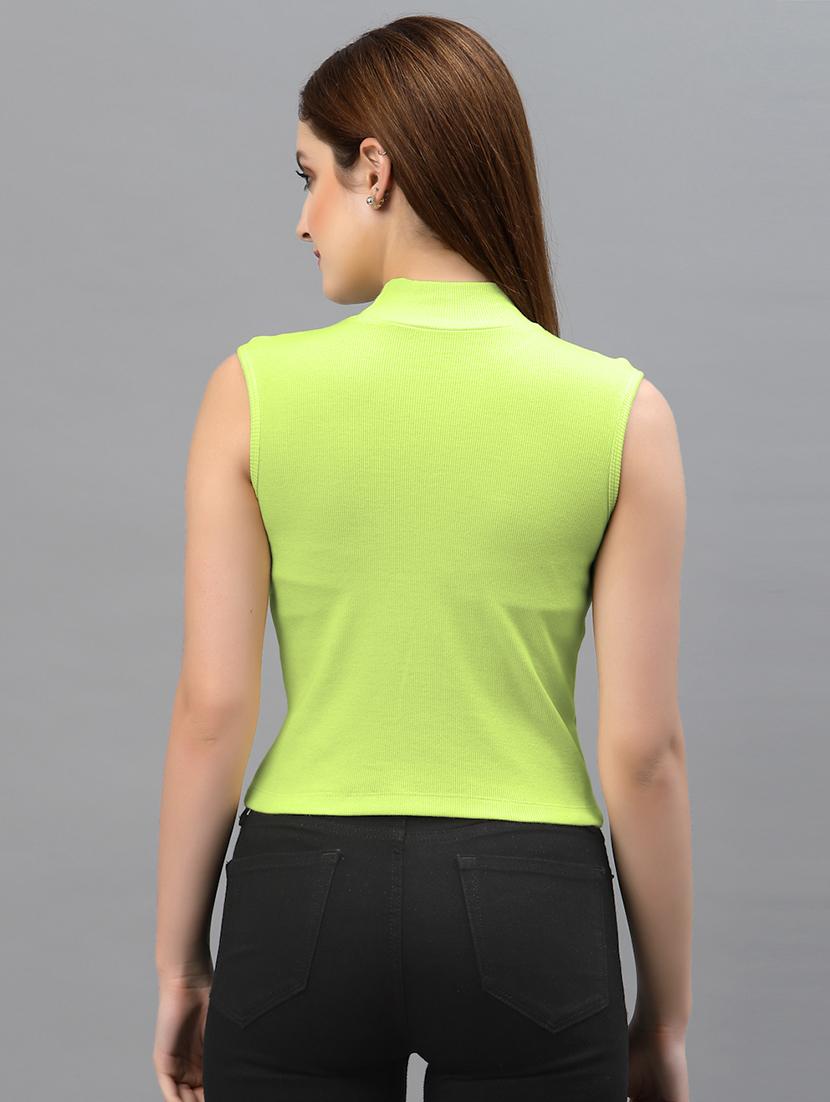 women pack of 3 solid high neck top - 20643959 - Standard Image - 4