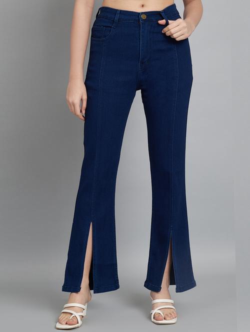 women's plain bootcut jeans - 20644444 -  Standard Image - 0