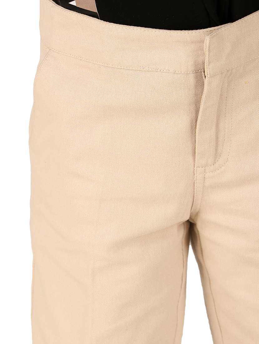 boys solid cotton three fourth - 20644615 -  Standard Image - 4