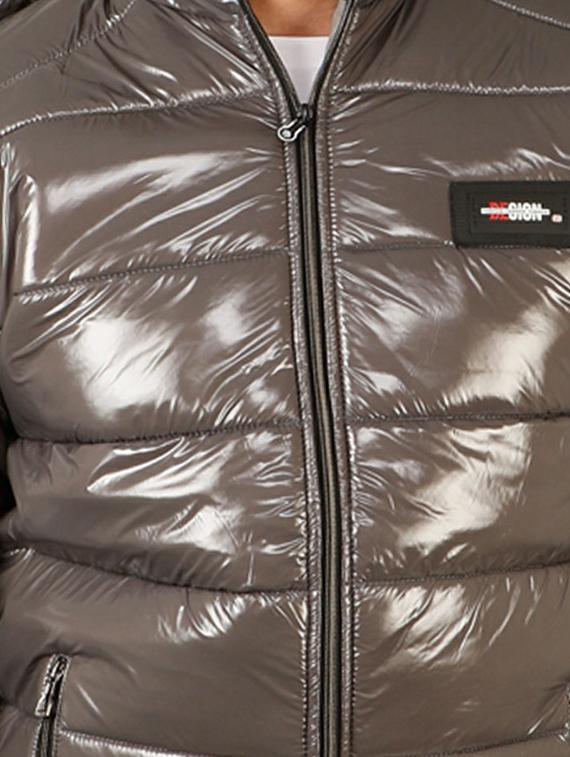 men long sleeved solid quilted jacket - 20644948 - Standard Image - 4