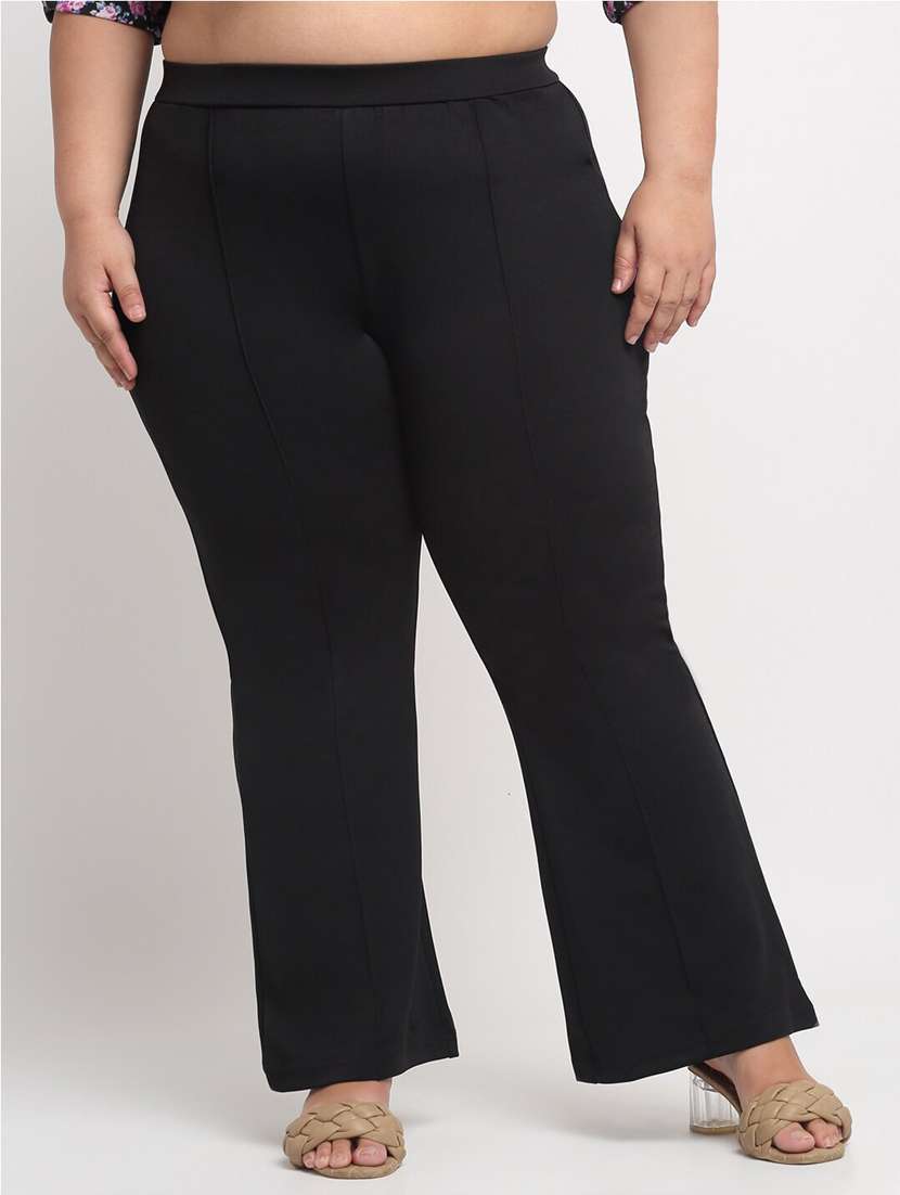 women cotton lycra plus size jegging - 20645081 - Zoom Image - 0