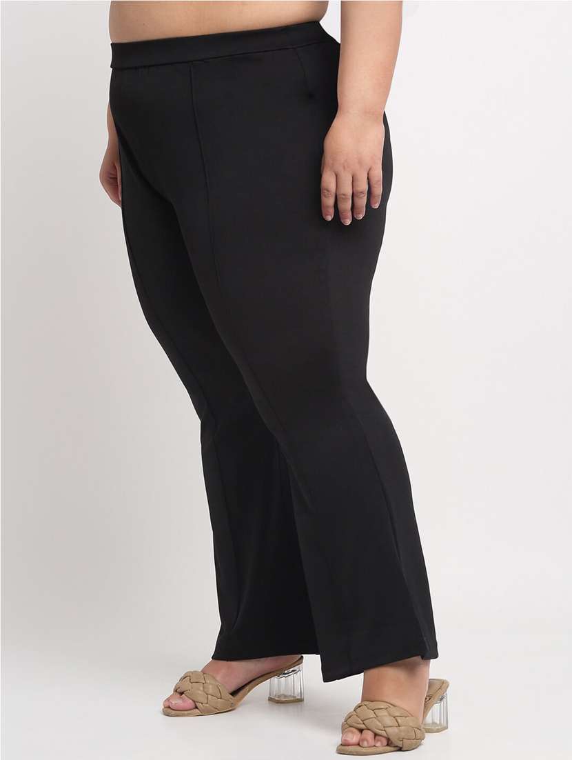 women cotton lycra plus size jegging - 20645081 - Standard Image - 1