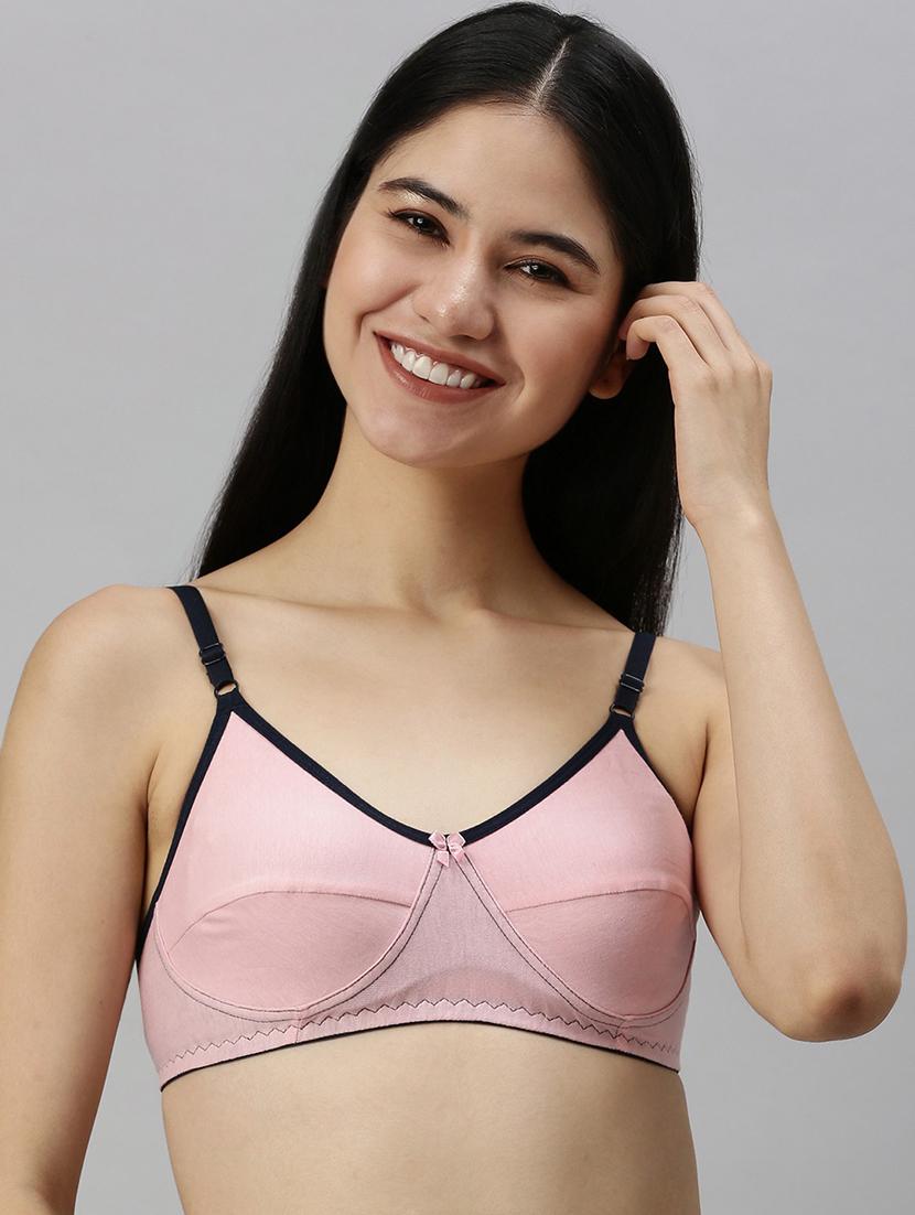 pack of 2 multi colored solid bra - 20647022 - Standard Image - 1