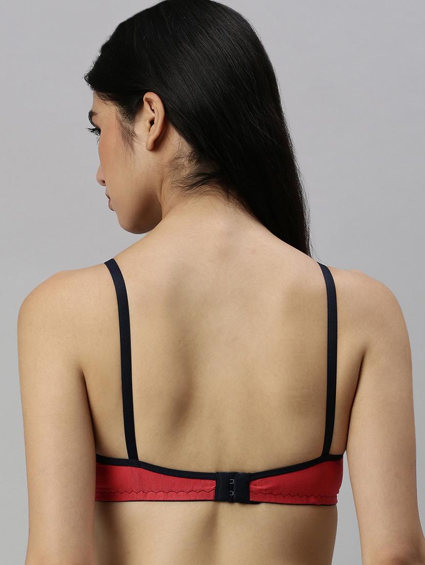 pack of 2 multi colored solid bra - 20647022 - Standard Image - 4