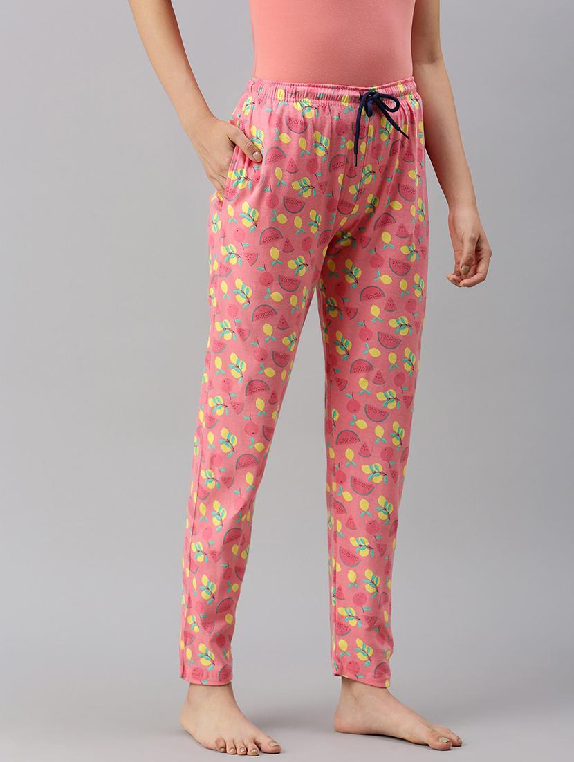 woman printed cotton pajama - 20648582 - Standard Image - 1
