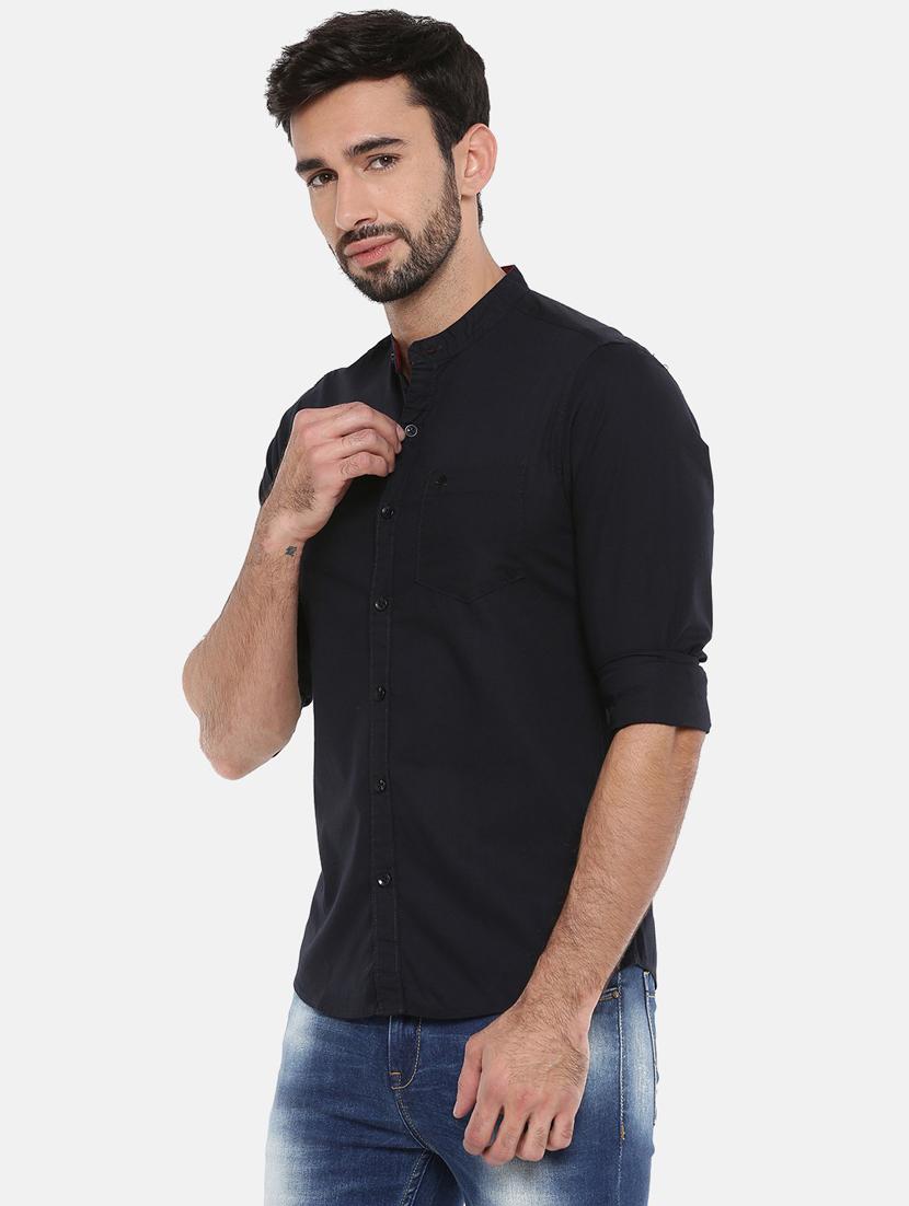 men solid cotton casual shirt - 20649180 -  Standard Image - 1