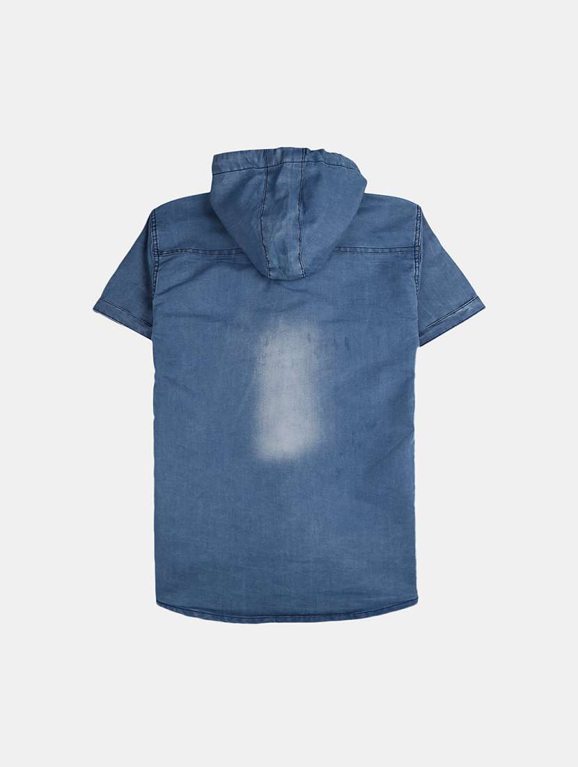 blue cotton shirt - 20653493 -  Standard Image - 1