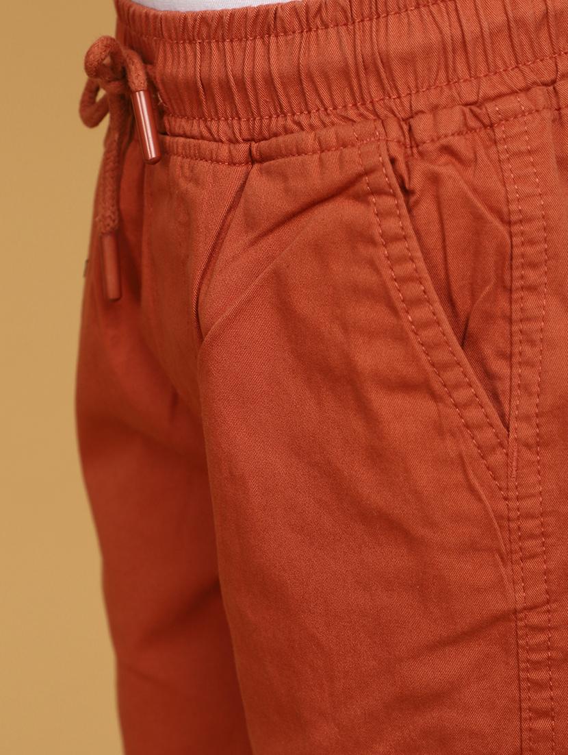 boys red solid shorts - 20653706 - Standard Image - 4