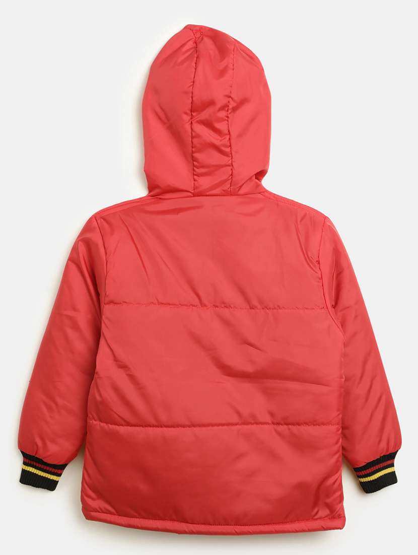 boys color block quilted jacket - 20655141 -  Standard Image - 1