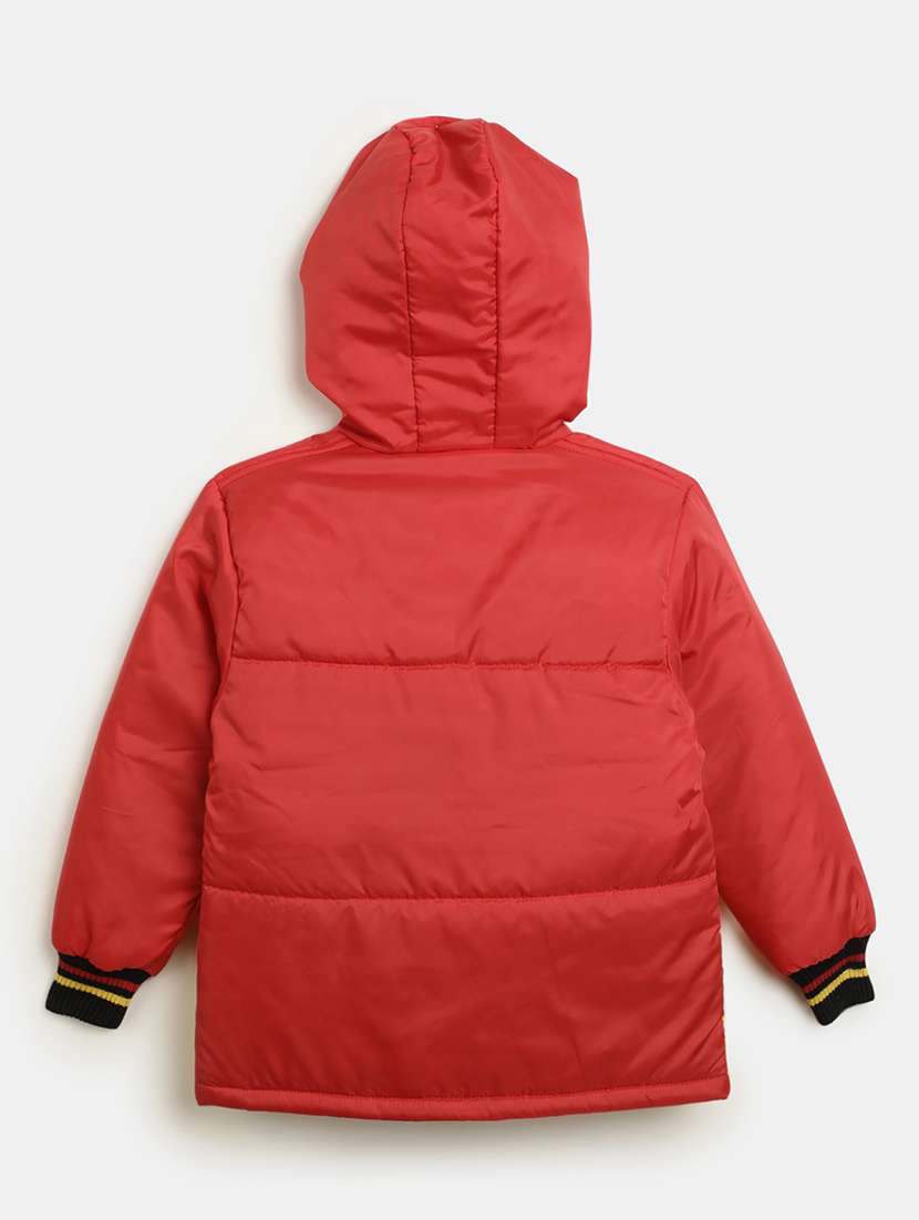 boys color block quilted jacket - 20655142 -  Standard Image - 1