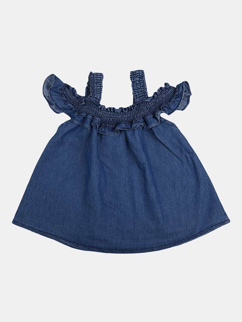 girls solid color a-line top - 20657037 -  Standard Image - 1