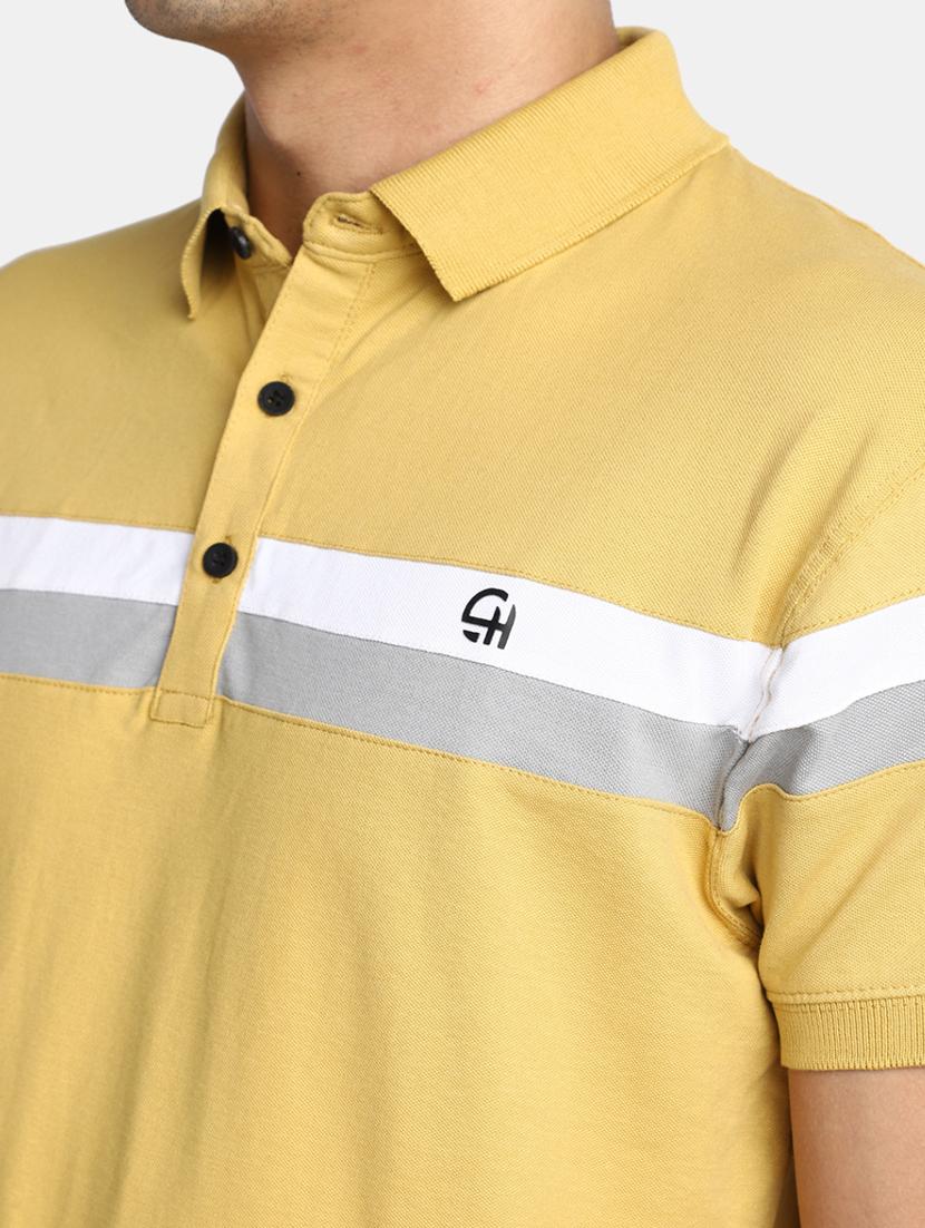 men short sleeve color block regular t-shirt - 20668891 - Standard Image - 4