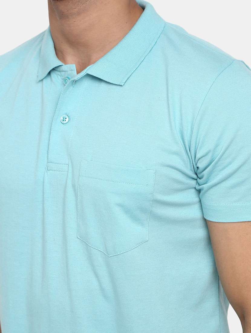 men short sleeve solid regular t-shirt - 20669553 -  Standard Image - 4