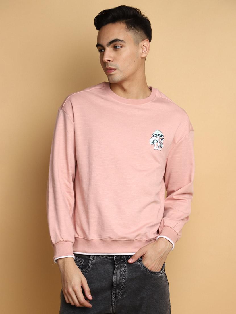 men back print round neck t-shirt - 20670553 - Standard Image - 1