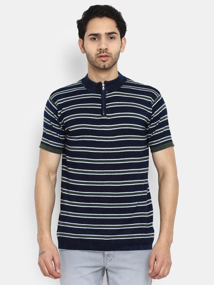 men stripes short sleeves t-shirt - 20671464 - Zoom Image - 0
