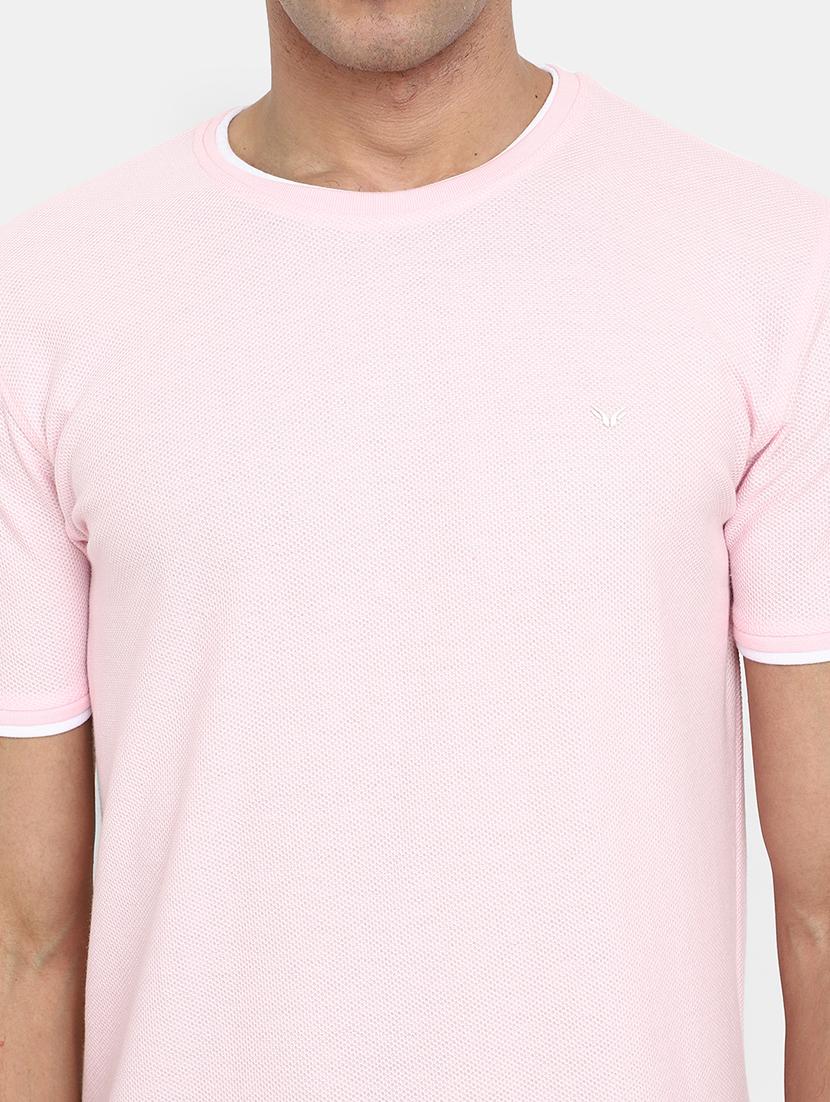 men solids short sleeves t-shirt - 20671666 - Standard Image - 4