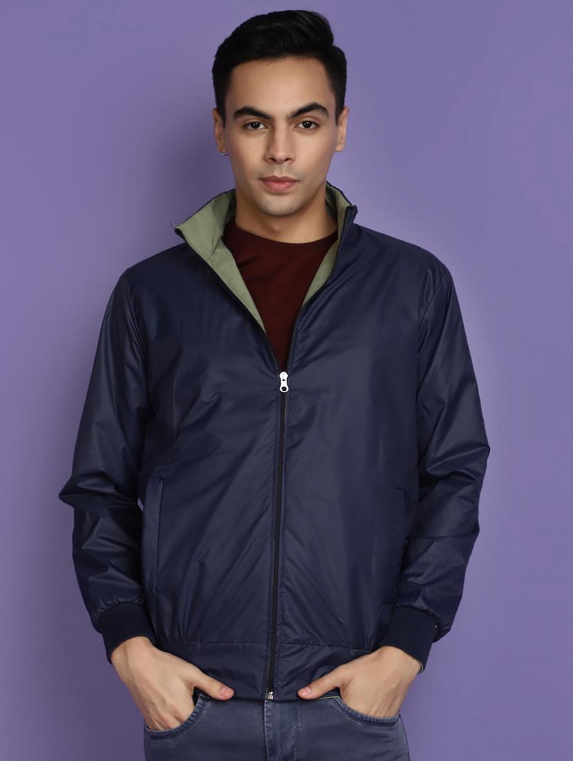 green cotton casual jacket - 20673538 - Standard Image - 1