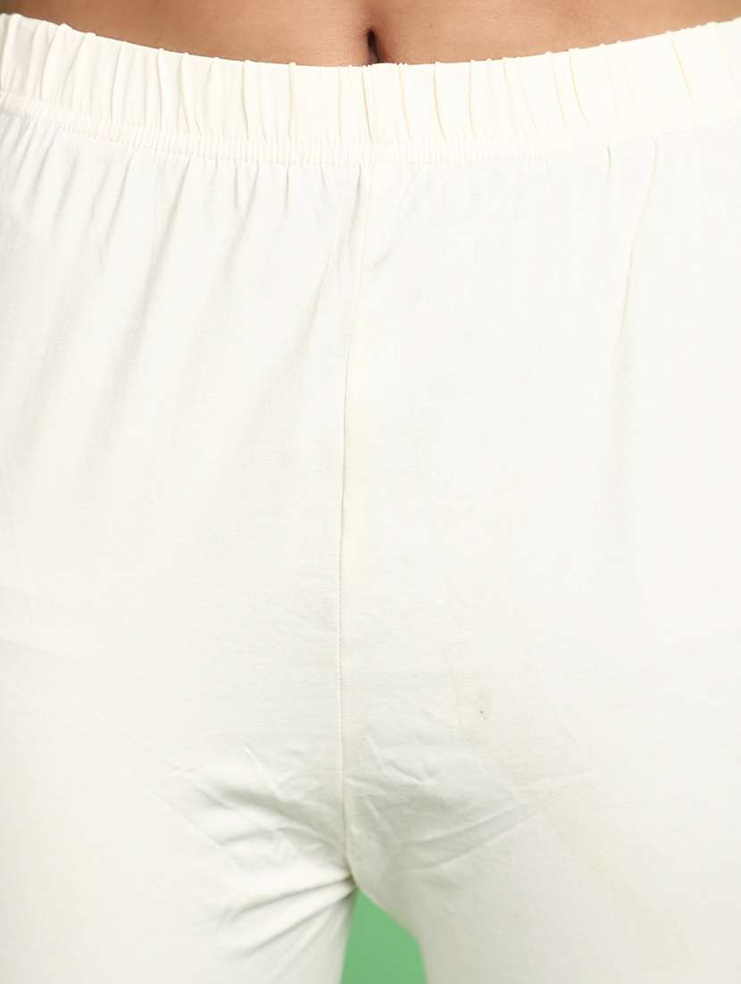 women mid rise solid legging - 20675020 -  Standard Image - 4